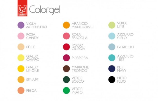 Краситель гелевый Colorgel Белый Modecor
